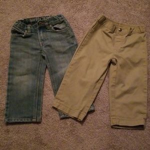 Toddler Blue Jeans & Khakis